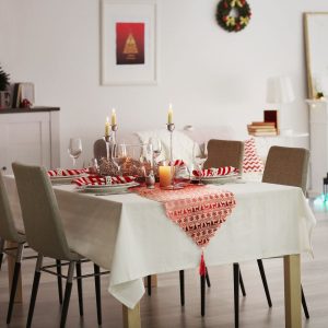 Kersttafelkleedloper – 180 x 35 cm 1 Stuks [58535F]