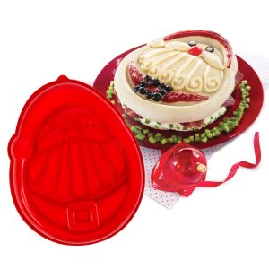 Siliconen bakvorm – Kerstman – 24 x 30 x 4,5 cm 1 Stuks [58766]