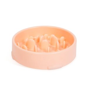 Slow Feeder Hond – Anti Schrokbak Honden – Voerbak tegen Schrokken – 20 cm – Roze [60009PK]