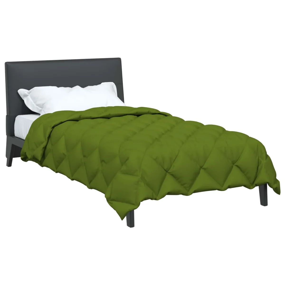 Winter Dekbed Groen 155 x 220 cm Microfiber - Afbeelding 4