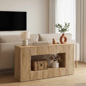Wandtafel Sonoma Eiken 101 x 29 x 74 cm Geconstrueerd hout