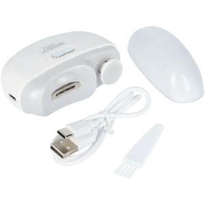 Nagelknipper - Nagellakker - Met licht - Gemakkelijk schoon te maken - Met Beveiliging - USB-C oplaadbaar - 2 Verschillende standen - Wit