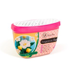 Luchtverfrisser met geurparels -150 g geurcupje voor in huis – Flowers [58806B]