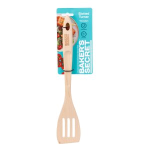 Baker’s Secret Houten Spatel met Sleuven – Beukenhout – 33 cm – Natuurlijk & Duurzaam [DA00969]