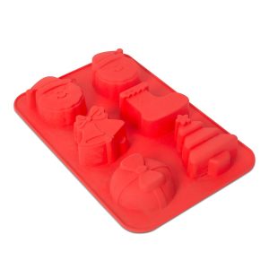 Siliconen bakvorm – Kerstmis – 25,5 x 16,5 x 3 cm 1 Stuks [58768]
