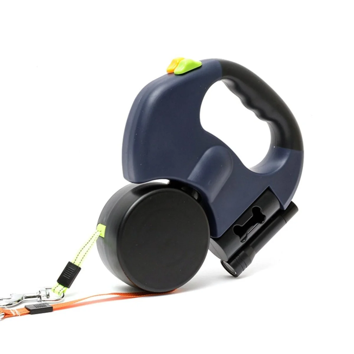 Dubbele Anti-Knoop Hondenriem voor Kleine Honden – Automatische Oprolbare 3m Riem - Afbeelding 6